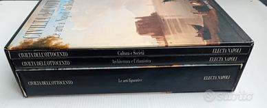 Civiltà dell'Ottocento a Napoli 3 volumi cofanetto
