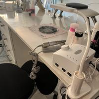 Tavolo manicure nails +  aspiratore emil