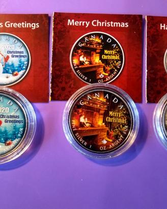 MAPLE LEAF COLOR - SERIE COMPLETA (3 ) NATALE 2020