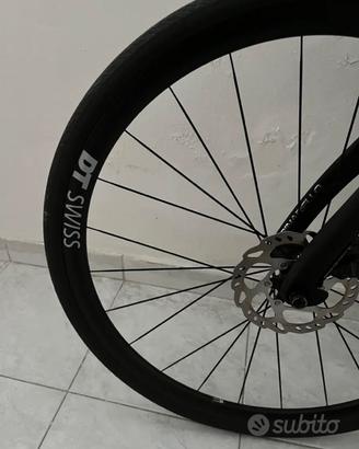 Cerchi DT Swiss bici corsa + manubrio Most