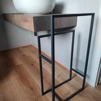 mobili in stile industriale/rustico, fatti a mano