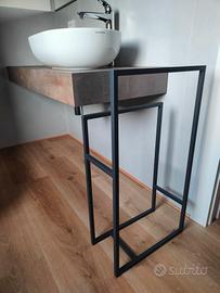 mobili in stile industriale/rustico, fatti a mano