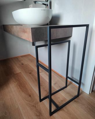 mobili in stile industriale/rustico, fatti a mano