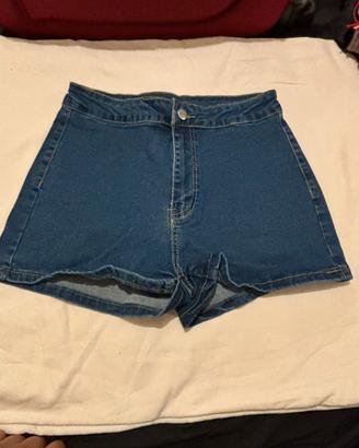 Shorts donna SHEIN in jeans – Taglia M (blu scuro)