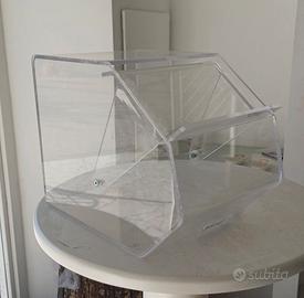 contenitore in pexiglass per alimenti