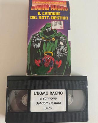 VHS L’Uomo Ragno – Il Cannone del Dott. Destino