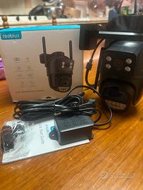 Telecamera WiFi Dual Lens 4K PTZ Nuova + Box