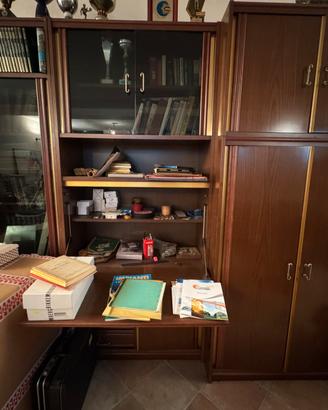 Libreria con scrittoio - Mobile ufficio