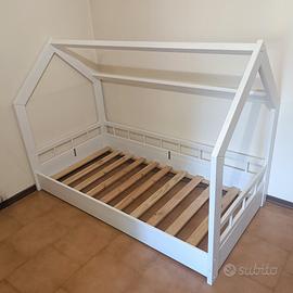 Letto Montessori bianco 80x160