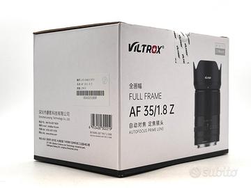 VILTROX AF 35MM F1.8 FF NIKON Z - NUOVO -