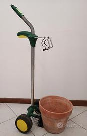 Carrello solleva vasi