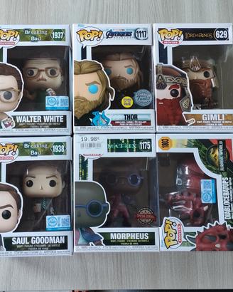 Lotto Funko Pop Breaking Bad + Vari.