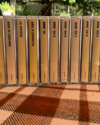 Raccolta musicassette 'Canzone Amore mio'