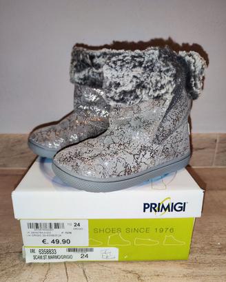 Stivaletto Primigi n. 24 grigio bambina pelliccia