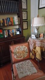 libreria 3 pezzi in noce
