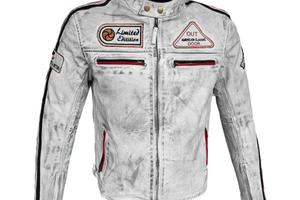 Giubotto Moto In Vera Pelle Cafè Race Vintage