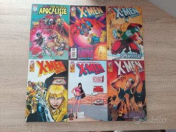 Lotto 6 fumetti X-men universe anno 1998