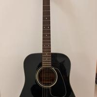 Chitarra acustica Fender Model Gemini nera