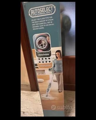 Scopa a vapore - BLACK-DECKER-ORIGINALE-imballata