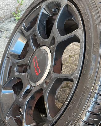Cerchi e gomme 16 pollici fiat 500