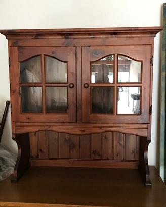 Vetrinetta legno arte povera
