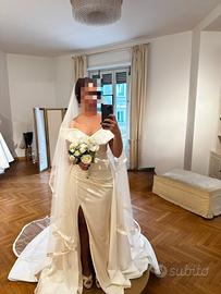Abito da sposa WONA Concept in Raso