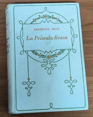 Libro La primula rossa Salani 1°edizione 1930