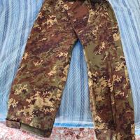 Pantaloni mimetica anti pioggia XL