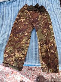 Pantaloni mimetica anti pioggia XL