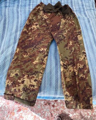 Pantaloni mimetica anti pioggia XL