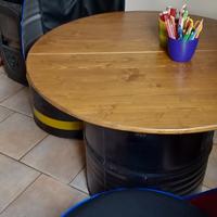 Bidoni industriali per arredo