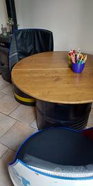 Bidoni industriali per arredo