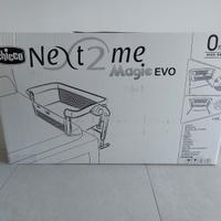 Next 2 Me + Sdraietta Chicco + riduttore nanna