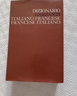 Dizionario Garzanti, Italiano Francese Italiano