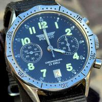 Poljot Cronografo Carica Manuale