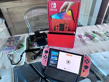 Nintendo Switch Oled + Mario Kart 8 Deluxe