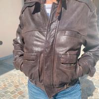 Giubbotto pelle Hogan