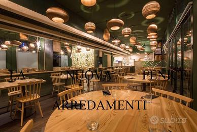 Tavoli tavolini e sedie per bar ristoranti locali