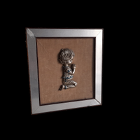 Deliziosa decorazione raffigurante un bambino