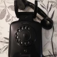 Telefono vintage a disco da parete 