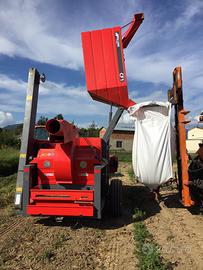 Raccoglitrice legumi in particolare fagioli