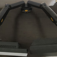 Supporto VESA Monitor Doppio a Braccio con usb