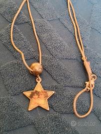 Ciondolo argento Fiorucci con catenella