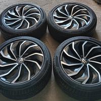 Cerchi orig +gomme 225/45/17 91Y da 17 x Ww/Audi 