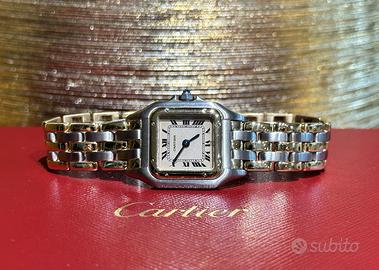 Cartier Panthere lady acciaio e oro del 1990