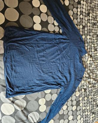 Maglione Lee blu cotone