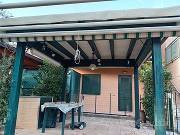 Gazebo pergola in legno