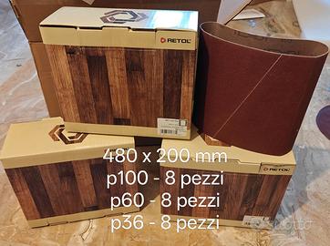 Nastri e Dischi Abrasivi per Levigatura Parquet