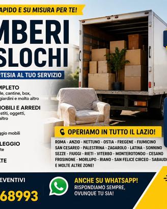 Sgomberi in tutto il lazio