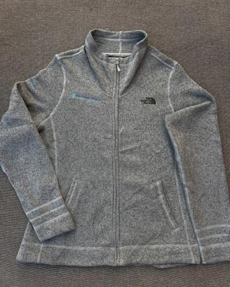 Felpa In Pile Con Zip The North Face Grigio L